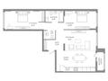 3-комнатная квартира · 84.77 м², Толе би 43 за ~ 48 млн ₸ в Астане, Нура р-н — фото 3