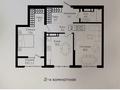 2-комнатная квартира · 64.3 м² · 16/16 этаж, мкр Нурсат, Аргынбекова — Аргынбекова за 30.5 млн ₸ в Шымкенте, Каратауский р-н — фото 2