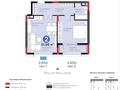 2-комнатная квартира · 52 м² · 5/9 этаж, Е-899 3 за 52 млн ₸ в Астане, Нура р-н