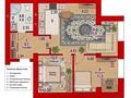 2-бөлмелі пәтер · 61 м² · 11/13 қабат, ​Улица Шамши Калдаяков, 46, бағасы: 27 млн ₸ в Астане, Сарайшык р-н — фото 4