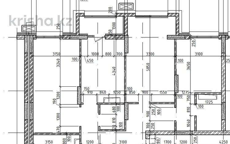 3-бөлмелі пәтер · 96 м² · 5/9 қабат, Анет Баба 4, бағасы: 85 млн ₸ в Астане, Нура р-н — фото 2