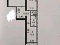 2-бөлмелі пәтер · 66.6 м² · 4/4 қабат, Микрорайон Береке, Микрорайон Береке 9, бағасы: ~ 32 млн ₸ в Костанае — фото 7
