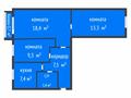 3-бөлмелі пәтер · 60.5 м² · 4/5 қабат, Тауелсиздик 135, бағасы: 25.5 млн ₸ в Костанае — фото 2