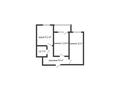 2-бөлмелі пәтер · 51.8 м² · 5/5 қабат, микрорайон Юбилейный 47, бағасы: 20.7 млн ₸ в Костанае — фото 6
