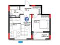 2-комнатная квартира · 51.31 м², Е-899 3 за ~ 47.3 млн ₸ в Астане, Нура р-н — фото 3