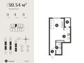 1-бөлмелі пәтер · 30.34 м² · 3/7 қабат, СТ Монтажник, Естай 39/3, бағасы: ~ 19.4 млн ₸ в  — фото 2