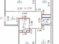 3-комнатная квартира · 80.3 м² · 4/9 этаж, Кабанбай батыра 29/2 за 59 млн ₸ в Астане, Нура р-н — фото 15
