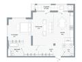 2-комнатная квартира · 80.5 м², мкр Курамыс, ул. Кенесары хана, 43/7 за 96.6 млн ₸ в Алматы, Наурызбайский р-н — фото 3