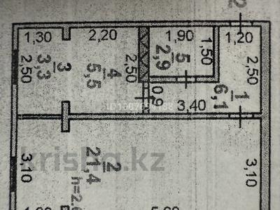 1-комнатная квартира · 39.2 м² · 3/5 этаж, Мамытова 59 — 8 микрорайон,59 дом. за 17 млн 〒 в Шымкенте, Аль-Фарабийский р-н