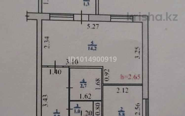1-бөлмелі пәтер · 30.8 м² · 3/5 қабат, 10 мкр 12 — Вестерн бар, бағасы: 12 млн ₸ в Аксае — фото 2