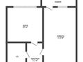 1-бөлмелі пәтер · 33.1 м² · 3/9 қабат, Шакшак Жанибек батыра 45а, бағасы: 20.5 млн ₸ в Костанае