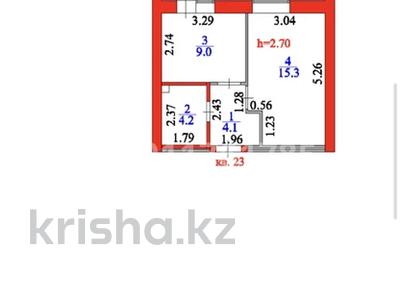 1-комнатная квартира · 36 м² · 5/9 этаж, Айтматова 23 за 19.5 млн ₸ в Астане, Нура р-н