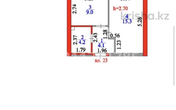 1-комнатная квартира · 36 м² · 5/9 этаж, Айтматова 23 за 19.5 млн ₸ в Астане, Нура р-н — фото 2