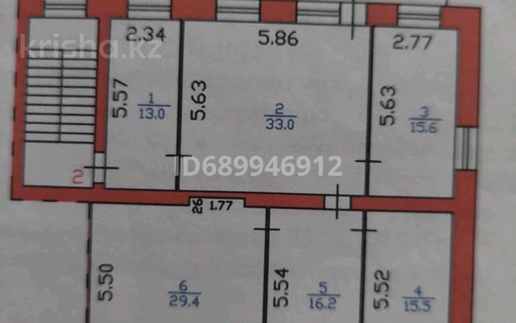 3-комнатная квартира, 127.5 м², 2/2 этаж, Сейфуллина 17б за 44.8 млн 〒 в Балхаше — фото 2