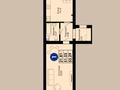 1-бөлмелі пәтер · 53.9 м² · 2/9 қабат, Жунусова 41, бағасы: 28 млн ₸ в Кокшетау