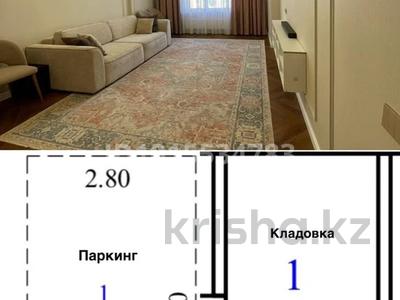 2-комнатная квартира · 70 м² · 5/12 этаж, Култегин 4а — ул Айтеке би, фитнес клуб Ozen за 49 млн ₸ в Астане, Нура р-н