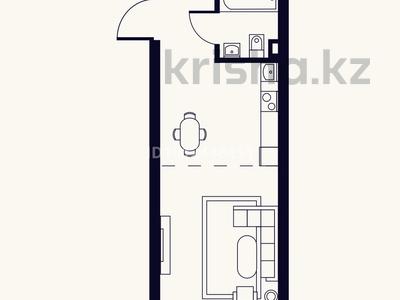 2-бөлмелі пәтер · 31.8 м² · 1/6 қабат, Ахметова 45а, бағасы: 15.5 млн ₸ в 