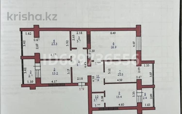 4-комнатная квартира, 121.5 м², 8 этаж, мкр. Алтын орда, А.Молдагулова 62 за 45.6 млн 〒 в Актобе, мкр. Алтын орда — фото 2