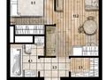 1-комнатная квартира · 31 м² · 2/9 этаж, мкр Кайрат, Сыбызгы 100 за ~ 15.7 млн ₸ в Алматы, Турксибский р-н