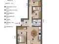3-бөлмелі пәтер · 70.5 м² · 1/6 қабат, СТ Монтажник, Ахметова улица 39г, бағасы: 36.5 млн ₸ в 