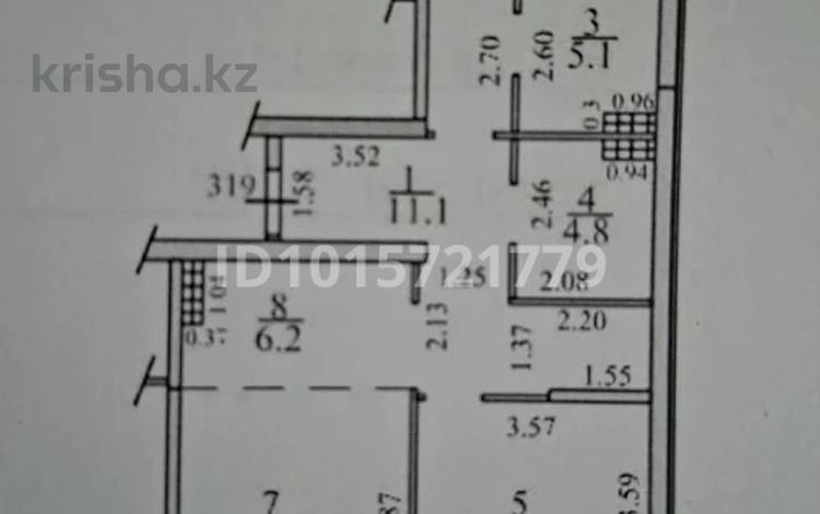 3-комнатная квартира · 78 м² · 7/12 этаж, Макатаева - Байтурсынова 129/1 за 69.5 млн ₸ в Алматы, Алмалинский р-н — фото 10