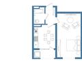 2-комнатная квартира · 43 м² · 4/10 этаж, ​24-я улица 1/1а за 18 млн ₸ в Алматы