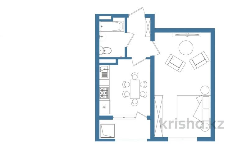 2-комнатная квартира · 43 м² · 4/10 этаж, ​24-я улица 1/1а за 18 млн ₸ в Алматы — фото 11