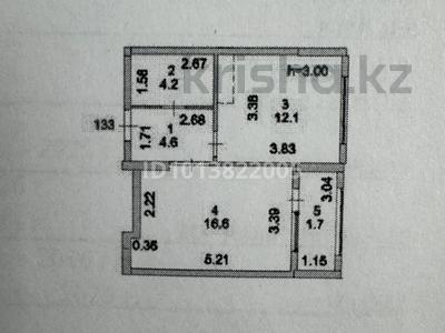 1-бөлмелі пәтер · 39.2 м² · 6/18 қабат, Е-36, E-15 2, 4, 5, 9, 11, бағасы: ~ 23.5 млн ₸ в Астане, Нура р-н