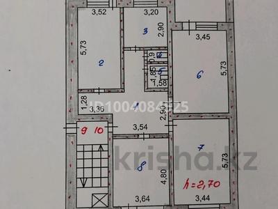 4-комнатная квартира · 108 м² · 2/5 этаж, Алашахана 24 Б за 62 млн 〒 в Жезказгане