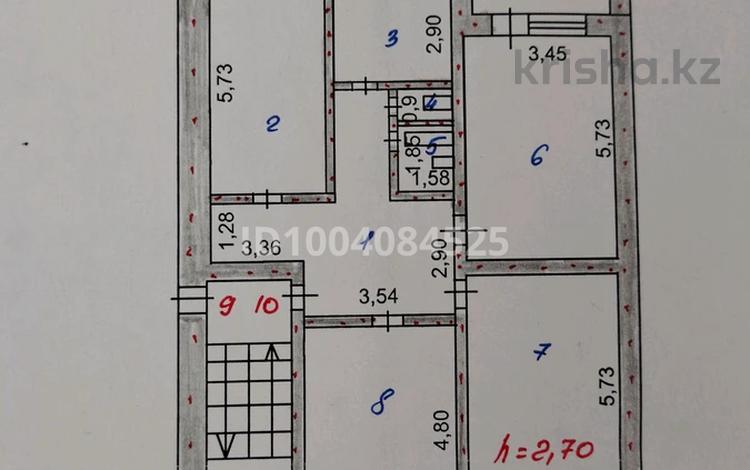4-комнатная квартира · 108 м² · 2/5 этаж, Алашахана 24 Б за 55 млн ₸ в Жезказгане — фото 21