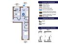 2-комнатная квартира · 60 м² · 8/12 этаж, Е 909 31 — ПОЛНОЦЕННАЯ!!! РАСПАШОНКА!!! КИРПИЧНЫЙ ДОМ!!! КОМФОРТ+ ОТ BI GROUP!!! за ~ 40 млн ₸ в Астане, Нура р-н