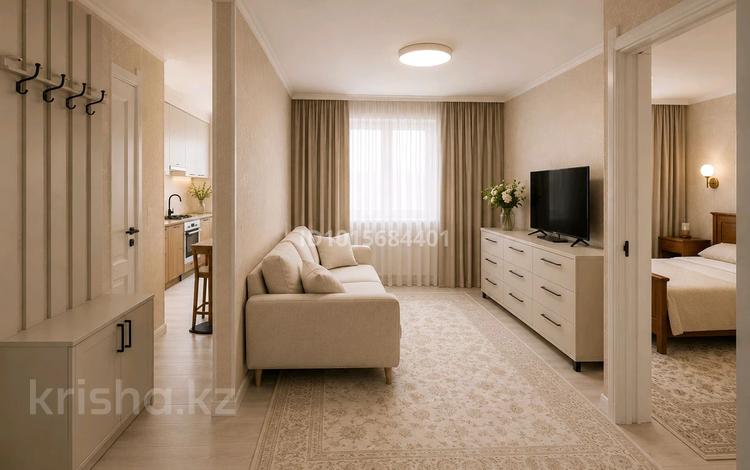 2-комнатная квартира · 48 м² · 1/4 этаж, 1 23 — Аристократ за 260 000 ₸ в Конаеве — фото 2