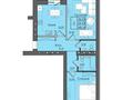 2-комнатная квартира, 68.14 м², 4/9 этаж, Микрорайон Береке 142/2 за ~ 24.2 млн 〒 в Костанае