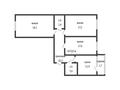 3-комнатная квартира · 80 м² · 2/9 этаж, Нурсултана Назарбаева 235 за ~ 32.2 млн ₸ в Костанае — фото 2