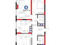 4-бөлмелі пәтер · 125 м² · 19/27 қабат, Туран 41 — Уже завтра выдача ключей, бағасы: 105 млн ₸ в Астане, Нура р-н — фото 11