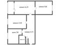 3-бөлмелі пәтер · 62.6 м² · 1/2 қабат, Терешковой, бағасы: 22.5 млн ₸ в  — фото 2