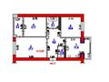 3-комнатная квартира · 68.4 м² · 4/5 этаж, Шашкина 40 за 66 млн ₸ в Алматы, Медеуский р-н