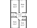 3-бөлмелі пәтер · 92 м² · 3/5 қабат, Алтын орда ш/а. 2Г, бағасы: 23.5 млн ₸ в Актобе, мкр. Алтын орда — фото 2