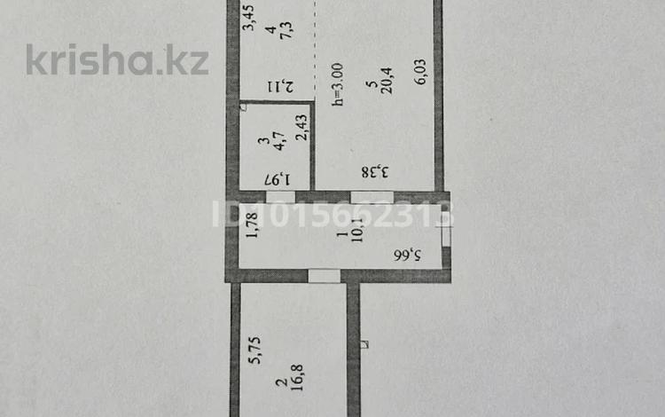 2-комнатная квартира · 62 м² · 3/9 этаж, Толе би 12/1 — Улы дала за 43 млн ₸ в Астане, Нура р-н — фото 4