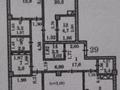4-комнатная квартира · 126 м² · 9/9 этаж, мкр Нуртас, Жилмассив Нурсат 141 за 85 млн ₸ в Шымкенте, Каратауский р-н