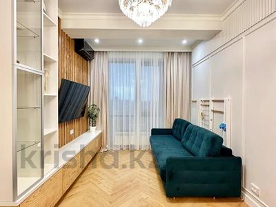 2-комнатная квартира · 47 м² · 6/13 этаж, Гагарина 194 за 53 млн ₸ в Алматы, Бостандыкский р-н