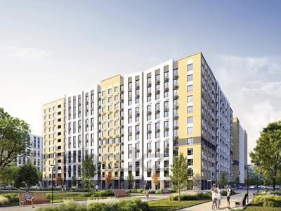 2-бөлмелі пәтер · 48.2 м² · 10/12 қабат, ул. Фадеева, 38г 38, бағасы: 31.5 млн ₸ в Алматы, Алатауский р-н
