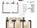 2-комнатная квартира · 59 м² · 5/7 этаж, Илияса Есенберлина 80 за ~ 26.6 млн ₸ в Усть-Каменогорске — фото 14