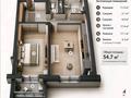 2-бөлмелі пәтер · 54.7 м² · 12/13 қабат, Кошкарбаева 40, бағасы: ~ 26 млн ₸ в Астане, Алматы р-н — фото 9