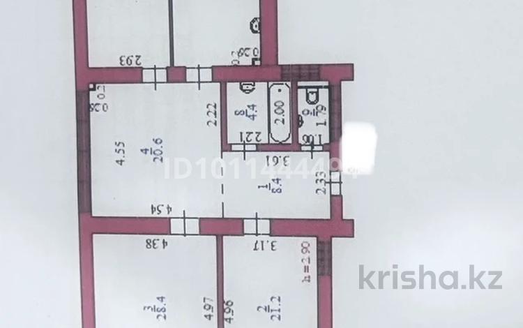 3-бөлмелі пәтер · 122 м² · 9/10 қабат, мкр. Алтын орда, Молдагуловой 60/1 — Рядом облгаи Манола заезд с Молдагуловой, бағасы: 40.5 млн ₸ в Актобе — фото 8