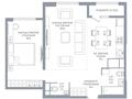 2-комнатная квартира · 68.8 м² · 11/16 этаж, Каныша Сатпаева — АДК за 58 млн ₸ в Алматы, Бостандыкский р-н — фото 20