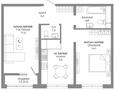 2-комнатная квартира · 54.4 м² · 15/16 этаж, Пр. Мангилик ел, напротив республиканской мечети за ~ 32.9 млн ₸ в Астане, Есильский р-н — фото 10