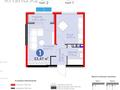 1-бөлмелі пәтер · 34 м² · 4/6 қабат, Бауыржана Момышулы 11/14а, бағасы: 25 млн ₸ в Алматы, Алатауский р-н