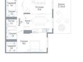 3-комнатная квартира · 100.1 м² · 2/3 этаж, Мкр. Мирас 33A — A club за 176.5 млн ₸ в Алматы, Бостандыкский р-н