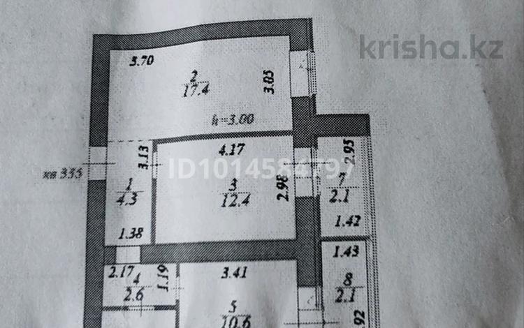 2-комнатная квартира · 55.4 м² · 1/12 этаж, Чингиз Айтматов 65 за 25 млн ₸ в Астане, Нура р-н — фото 3